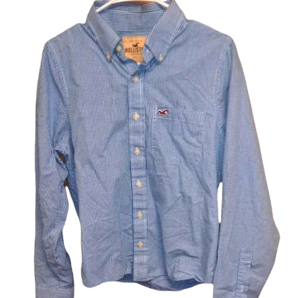 Hollister Mens Button Down Shirt